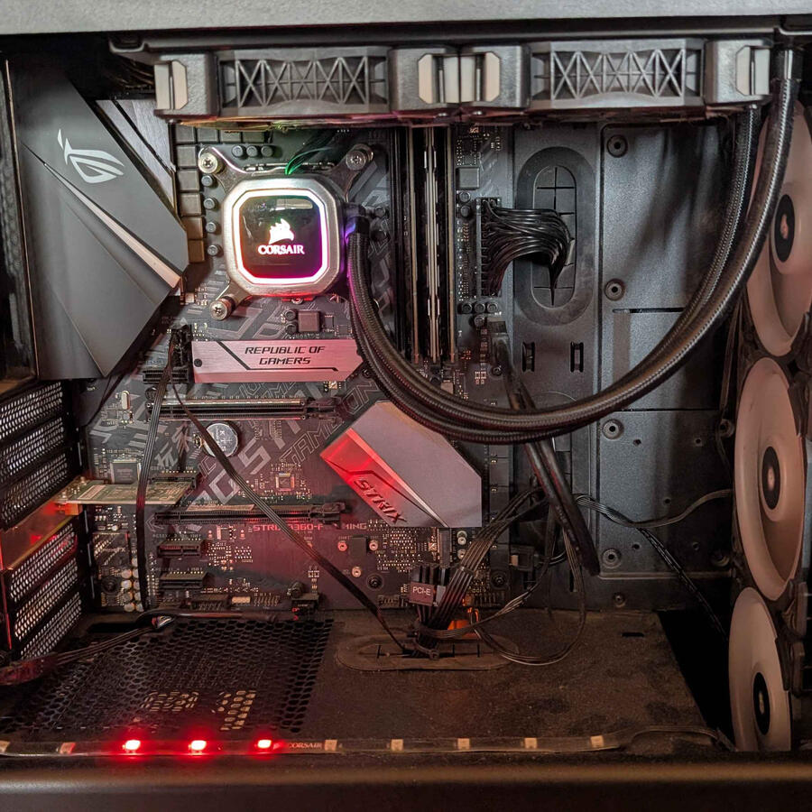 Alter Haupt-PC, jetzt Server